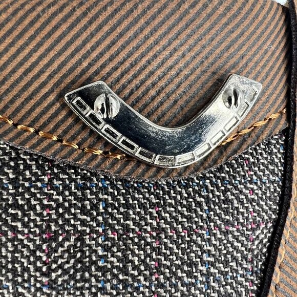 Mens Brown and Gray Breathable Casual Soft Soled Slip On Size 7.5 Loafers - Picture 9 of 9